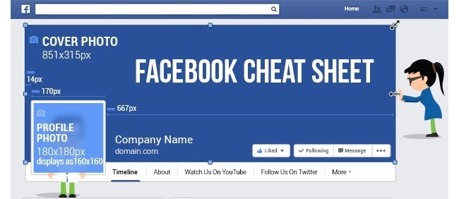 Facebook Cheat Sheet header