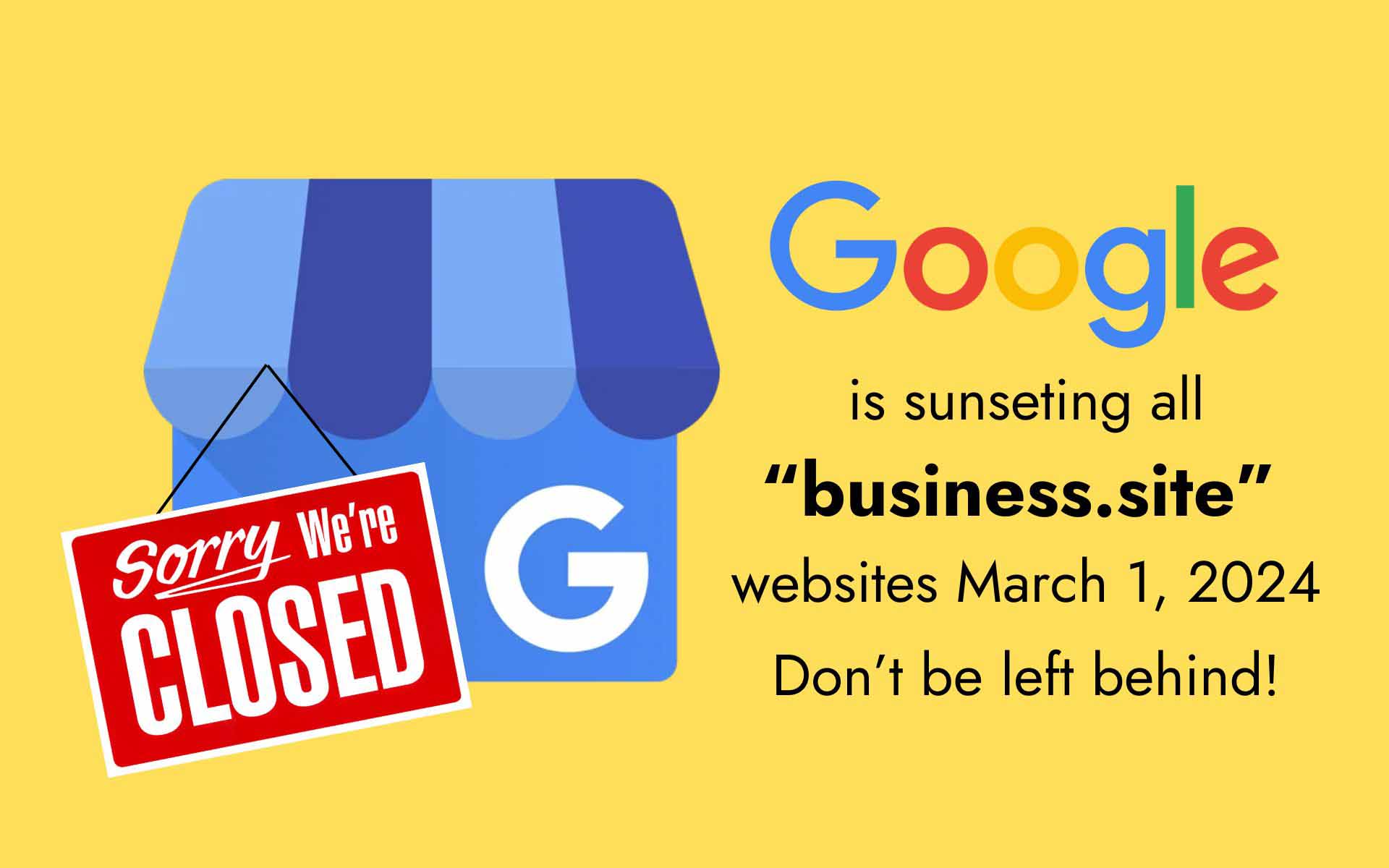 Google Business Profile Website Shakeup: Navigate the Change by March 1st